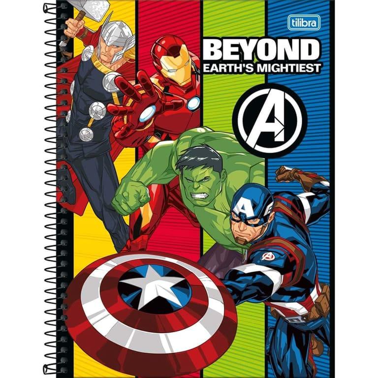 CADERNO C.D. 10X1 AVENGERS